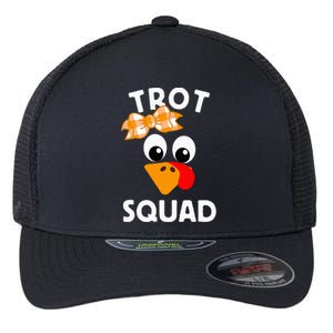 Thanksgiving Day Running Turkey Trot Squad Flexfit Unipanel Trucker Cap