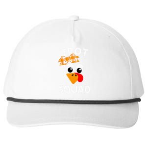 Thanksgiving Day Running Turkey Trot Squad Snapback Five-Panel Rope Hat