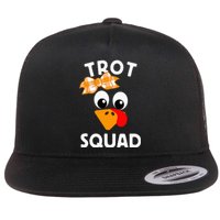 Thanksgiving Day Running Turkey Trot Squad Flat Bill Trucker Hat