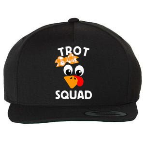 Thanksgiving Day Running Turkey Trot Squad Wool Snapback Cap