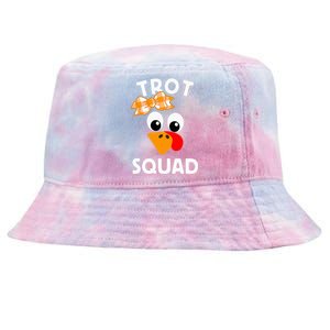 Thanksgiving Day Running Turkey Trot Squad Tie-Dyed Bucket Hat