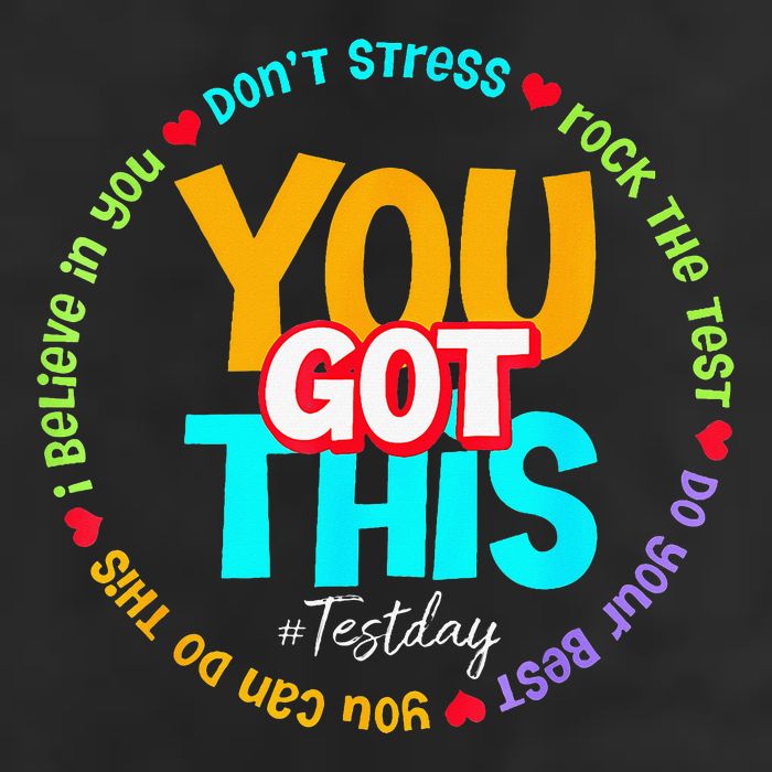 Test Day Rock The Test Teacher Te Day You Got This Cool Comfort Performance Bucket Hat