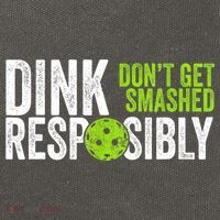 Team Dink Responsibly Dont Get Smashes Funny Pickleball Gift Cotton Canvas Backpack