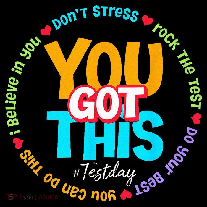 Test Day Rock The Test Teacher Testing Day You Got This Performance Shirt