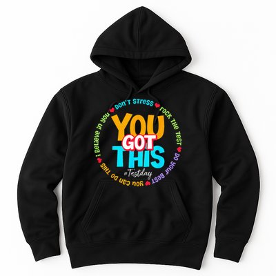 Test Day Rock The Test Teacher Testing Day You Got This Hoodie