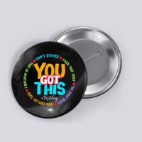 Test Day Rock The Test Teacher Testing Day You Got This Button