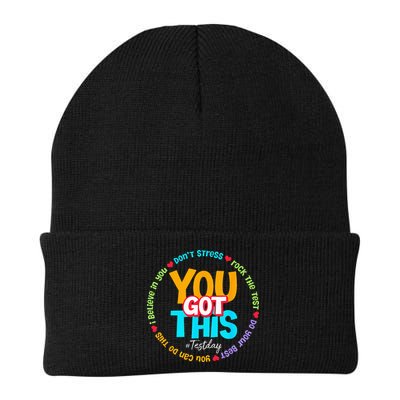 Test Day Rock The Test Teacher Testing Day You Got This Beanie