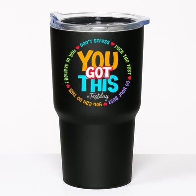Test Day Rock The Test Teacher Testing Day You Got This Tumbler