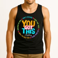 Test Day Rock The Test Teacher Testing Day You Got This Tank Top