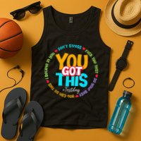 Test Day Rock The Test Teacher Testing Day You Got This Tank Top