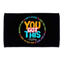 Test Day Rock The Test Teacher Testing Day You Got This Microfiber Hand Towel
