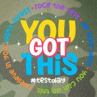 Test Day Rock The Test Teacher Testing Day You Got This  Legacy Tie Dye Trucker Hat