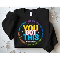 Test Day Rock The Test Teacher Testing Day You Got This  Sweatshirt