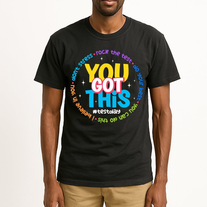 Test Day Rock The Test Teacher Testing Day You Got This  Tall T-Shirt