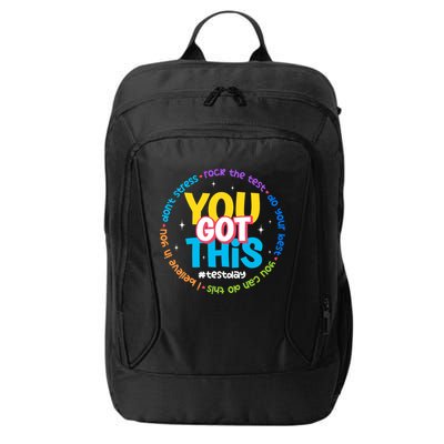 Test Day Rock The Test Teacher Testing Day You Got This  City Backpack