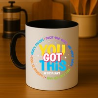 Test Day Rock The Test Teacher Testing Day You Got This  Mug