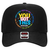 Test Day Rock The Test Teacher Testing Day You Got This  Hat