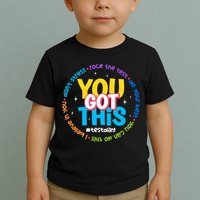 Test Day Rock The Test Teacher Testing Day You Got This  Toddler T-Shirt