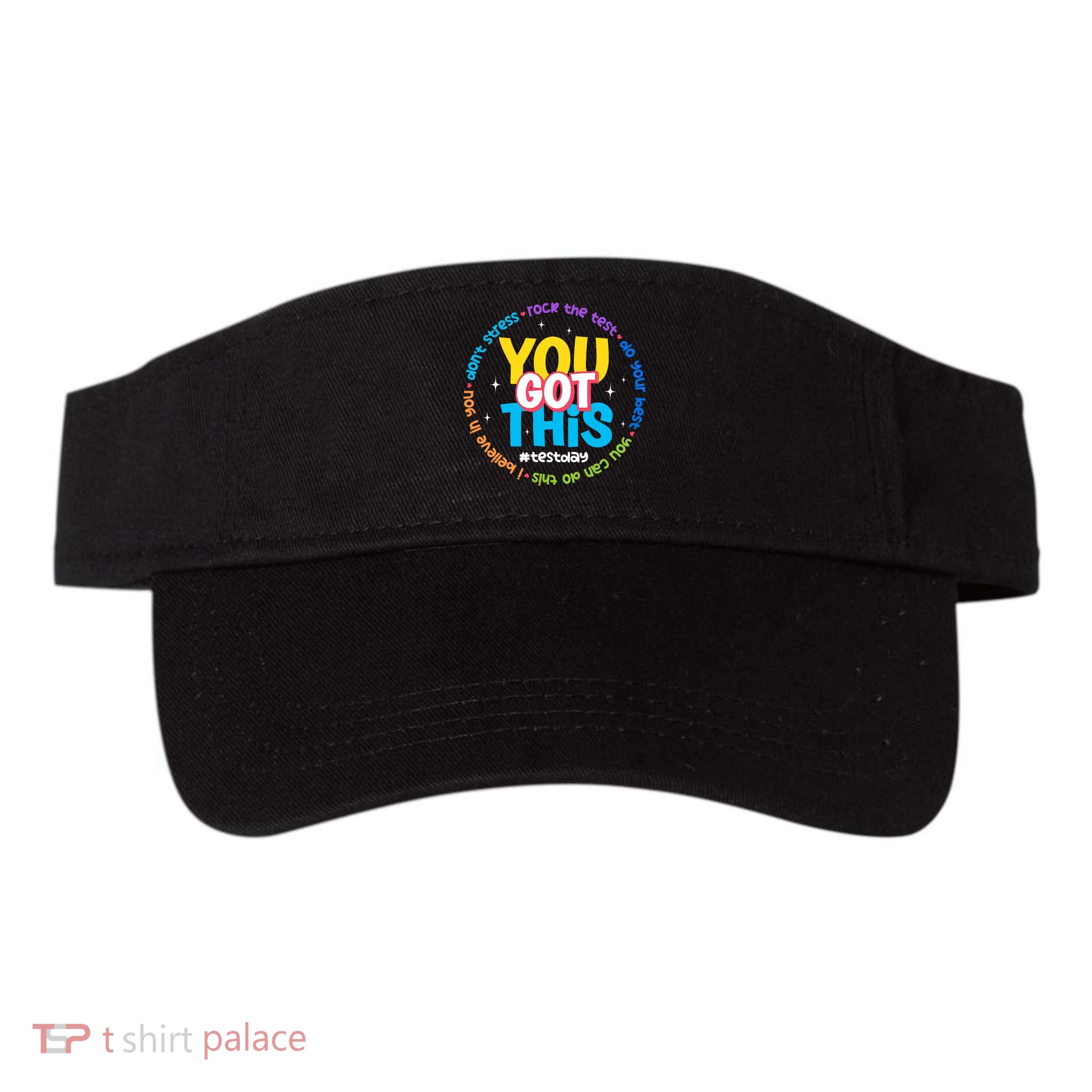 Test Day Rock The Test Teacher Testing Day You Got This  Visor