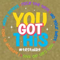 Test Day Rock The Test Teacher Testing Day You Got This  Garment-Dyed Women's Muscle Tee