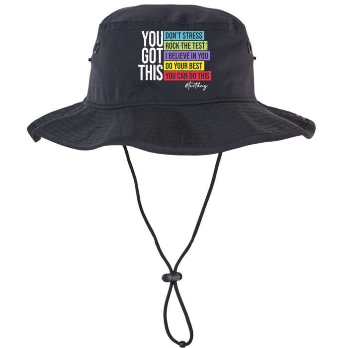 Test Day Rock The Test Teacher Testing Day You Got This  Bucket Hat