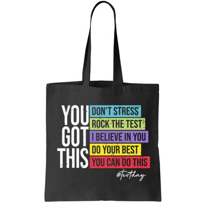 Test Day Rock The Test Teacher Testing Day You Got This  Bag