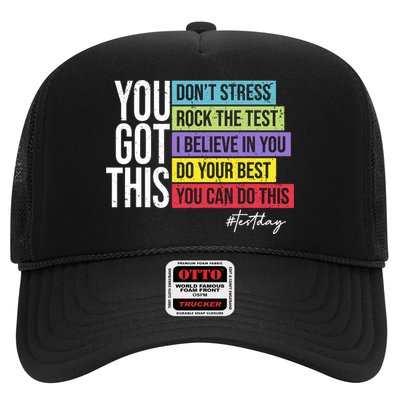Test Day Rock The Test Teacher Testing Day You Got This  Trucker Hat