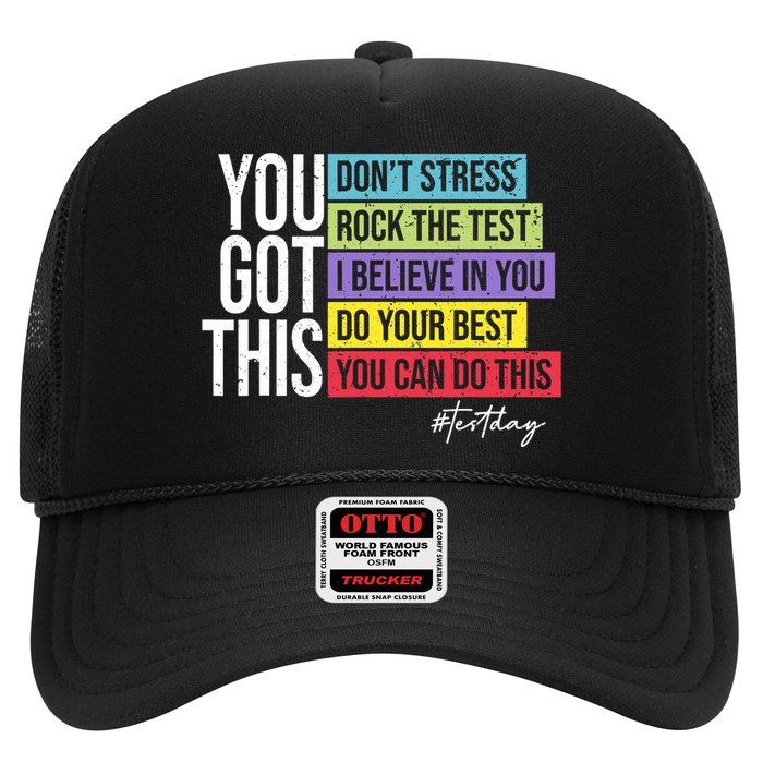 Test Day Rock The Test Teacher Testing Day You Got This  Hat