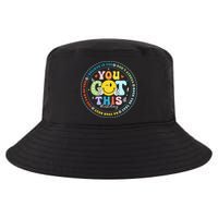 Test Day Rock The Test Teacher Testing Day You Got This Cool Comfort Performance Bucket Hat