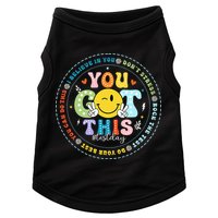 Test Day Rock The Test Teacher Testing Day You Got This Doggie Tank