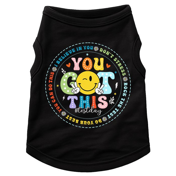 Test Day Rock The Test Teacher Testing Day You Got This Doggie Tank