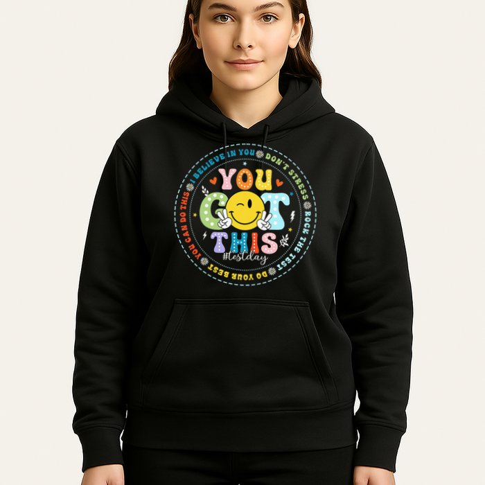 Test Day Rock The Test Teacher Testing Day You Got This Hoodie