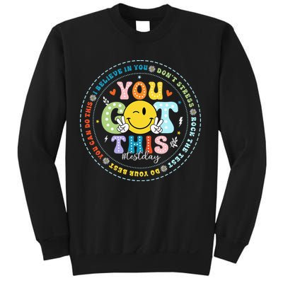 Test Day Rock The Test Teacher Testing Day You Got This Sweatshirt