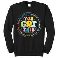 Test Day Rock The Test Teacher Testing Day You Got This Sweatshirt