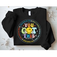Test Day Rock The Test Teacher Testing Day You Got This Sweatshirt