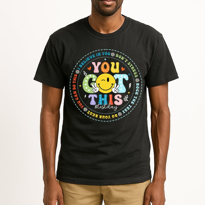 Test Day Rock The Test Teacher Testing Day You Got This Tall T-Shirt