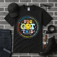 Test Day Rock The Test Teacher Testing Day You Got This Tall T-Shirt
