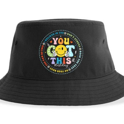 Test Day Rock The Test Teacher Testing Day You Got This Sustainable Bucket Hat