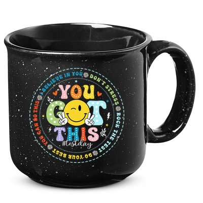 Test Day Rock The Test Teacher Testing Day You Got This 15oz Campfire Ceramic Mug