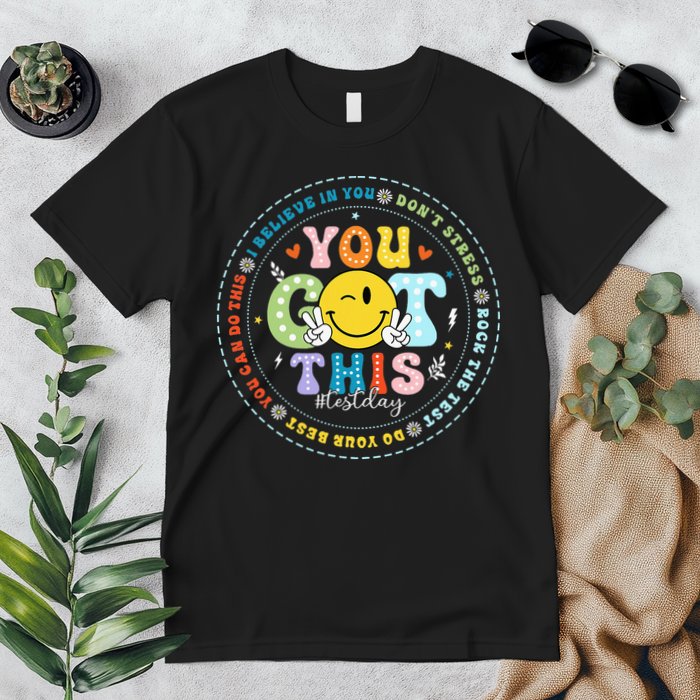 Test Day Rock The Test Teacher Testing Day You Got This Premium T-Shirt