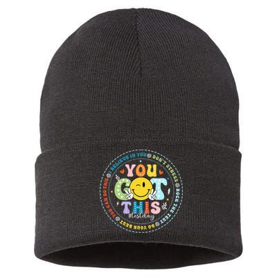 Test Day Rock The Test Teacher Testing Day You Got This Sustainable Knit Beanie