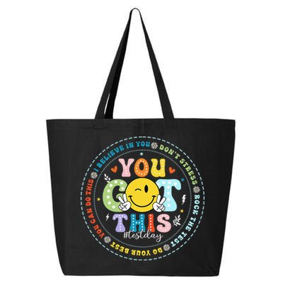 Test Day Rock The Test Teacher Testing Day You Got This 25L Jumbo Tote