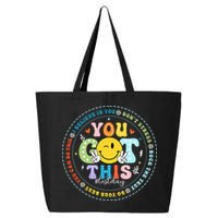 Test Day Rock The Test Teacher Testing Day You Got This 25L Jumbo Tote