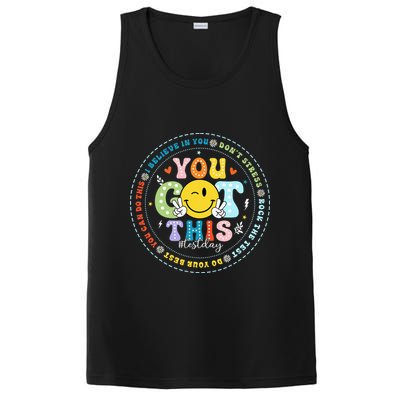 Test Day Rock The Test Teacher Testing Day You Got This PosiCharge Competitor Tank