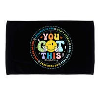 Test Day Rock The Test Teacher Testing Day You Got This Microfiber Hand Towel