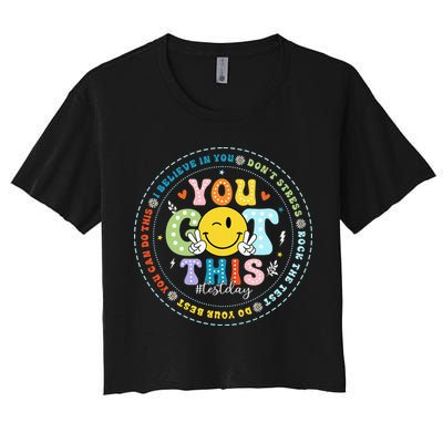 Test Day Rock The Test Teacher Testing Day You Got This Crop Top