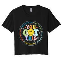 Test Day Rock The Test Teacher Testing Day You Got This Crop Top