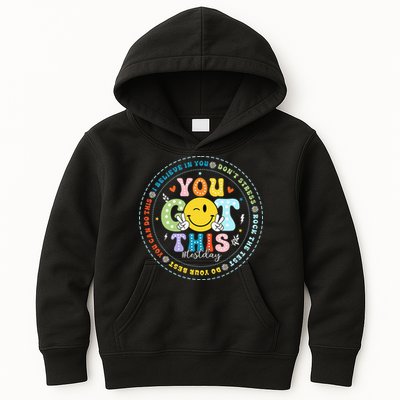 Test Day Rock The Test Teacher Testing Day You Got This Kids Hoodie