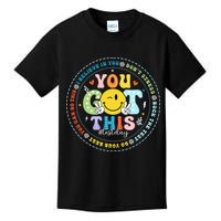 Test Day Rock The Test Teacher Testing Day You Got This Kids T-Shirt