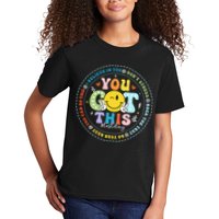 Test Day Rock The Test Teacher Testing Day You Got This Kids T-Shirt